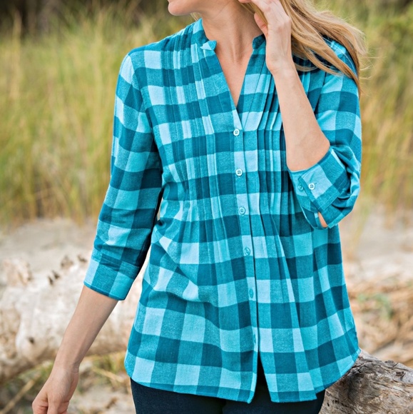 Blair Tops - Flannel Shirt